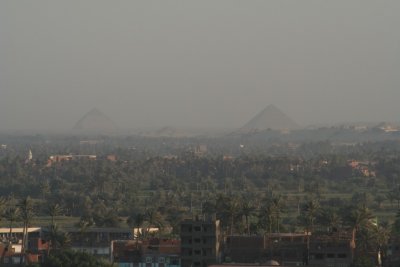 L. View from room - Bent Pyramid and Red Pyramid at Dashur.JPG