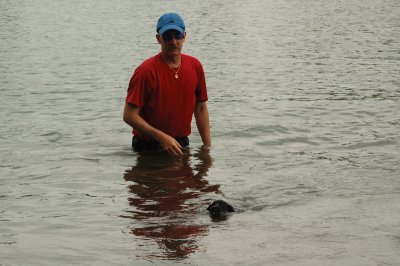 first swim