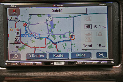 NAV routing-3 routes available