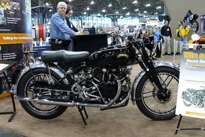Vincent Black Shadow Raffle Bike