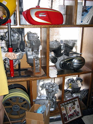 Collection of classic parts