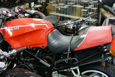HRD hiding behind a Ducati