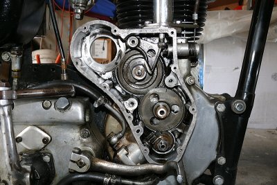 The timing gears