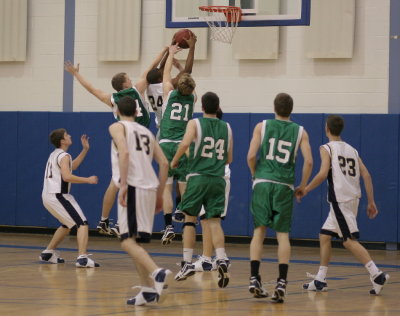 Seton Catholic Central High School's Boys Varsity Basketball Team versus Susquehanna Valley