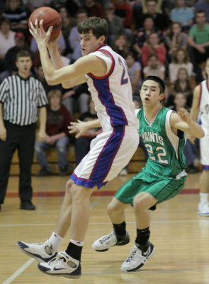 Seton Catholic Central High School's Varsity Basketball Team versus Owego Free Academy