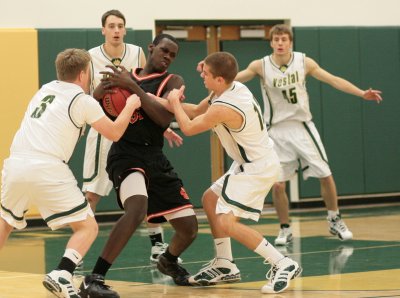 Vestal High School's Varsity Basketball Team versus Union-Endicott