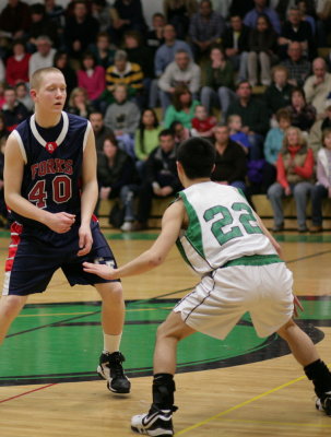 Seton Catholic Central High School's Varsity Basketball Team versus Chenango Forks