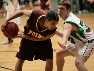 Seton Catholic Central High School's Varsity Basketball Team versus Whitney Point