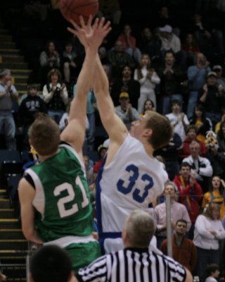 Seton Catholic Central's Boys Varsity Basketball Team versus Oneonta HS in the Section Four Tournament