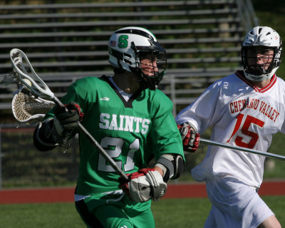 Seton Catholic Central's Boys Lacrosse Team versus Chenango Valley High School