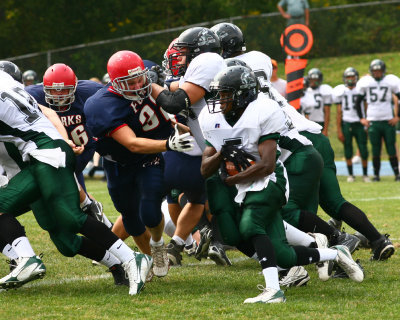 The Chenango Forks Blue Devils vs The Corning West Vikings