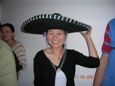 Efs farewell, me trying to be a Mexican