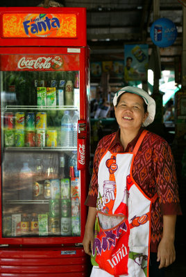 Thai vending lady