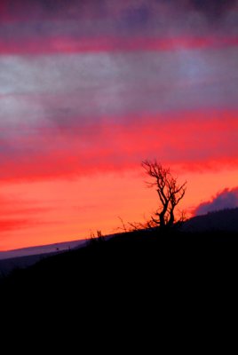 Sunset at Volcano