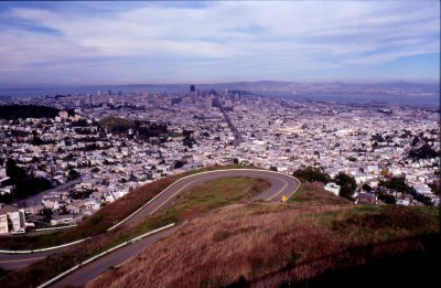 view from Twin Peaks