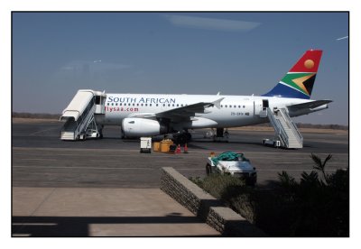 Vertrek uit Zimbabwe.