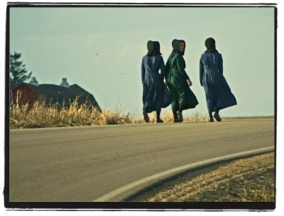 Three Amish Girls