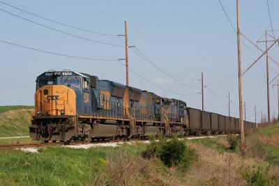 CSX 4783 EVWR HVH127 Abee IN