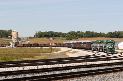 EVWR 6002 CSX V532 Princeton IN 14 Sept 2007