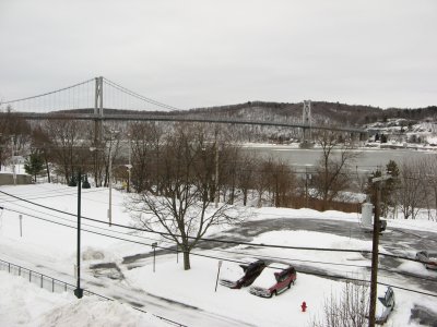 Snowy Mid-Hudson Bridge