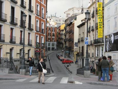Madrid Street Scene
