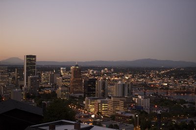 Portland and Mount St Helens