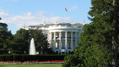 Front of the White House