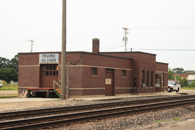 Chicago, Burlington & Quincy Depot at Prairie du Chien, Wisconsin