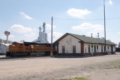 Chicago, Burlington & Quincy Depot at Buda, Illinois