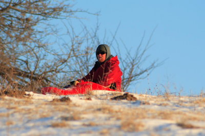 Sledding on Suicide Hill