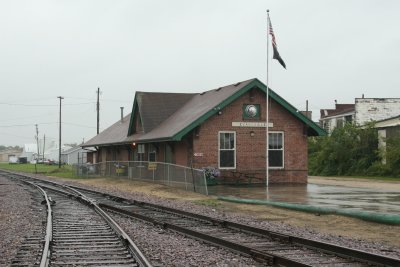 Evansville Wisconsin. CNW Depot.JPG