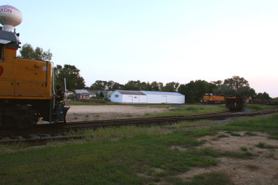 UPY 719 switching at the top of Dixon Hill.JPG