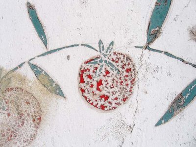 Strawberry on the Wall