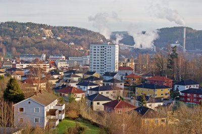 View from 'Kjrlighetsstien' - 'Stangelkka' in front