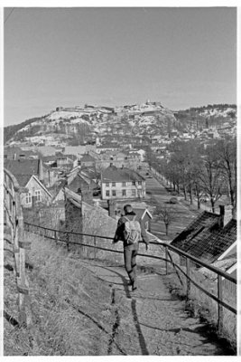 Rdsbergstien, Halden