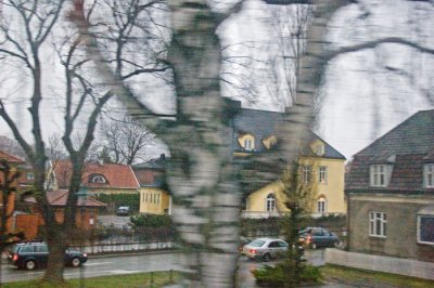 Fredrikstad - From the Train Window