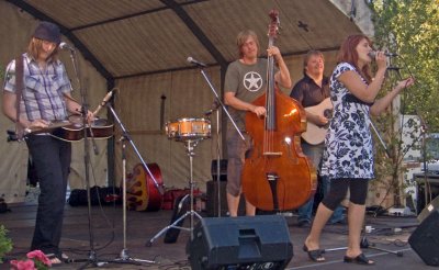 June Svendsen Band at the Save the Bethel at Sponvika