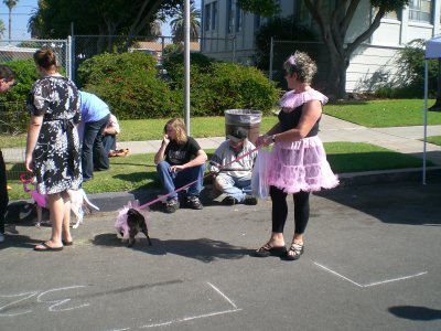 Another entry for the dog/owner combo category