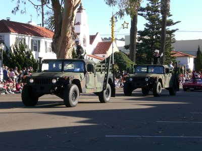 Military Marshal: Marines in Humvees