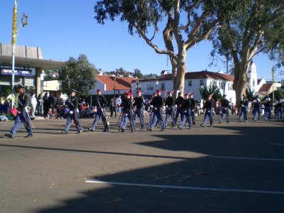 Army and Navy Academy, Carlsdad: guns and musical instruments