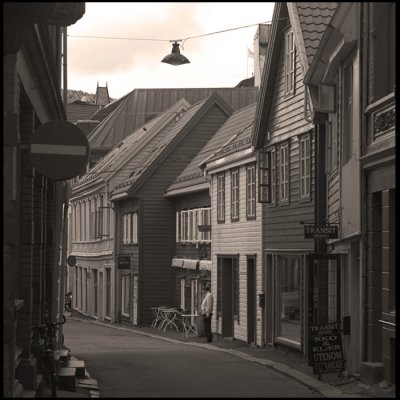 one street in Bergen