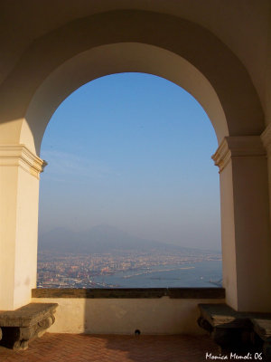 Vesuvio from Certosa S. Martino