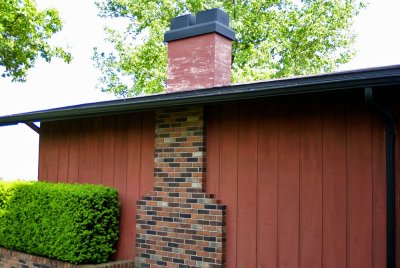 Side view w/ chimney