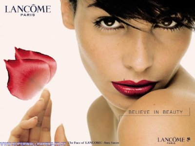 Lancome Model Ines Sastre