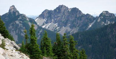 Kaleetan, Chair and Bryant Peaks