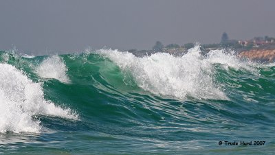 Oh I love to watch the waves....