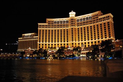 Bellagio at night