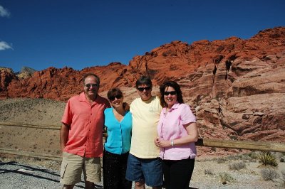 Us at Red Rocks Canyon