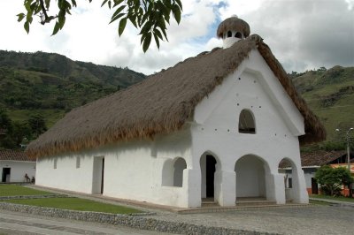 Eglise de San Andres, construite au 17e siecle.