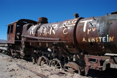 Cimetiere de locomotives - Uyuni